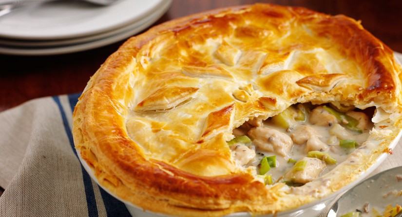 Creamy Chicken Pie